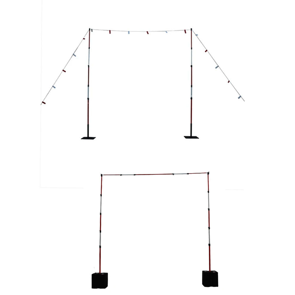 GS6 Guardian Goalposts – High-Visibility Overhead Safety Barriers for Worksites