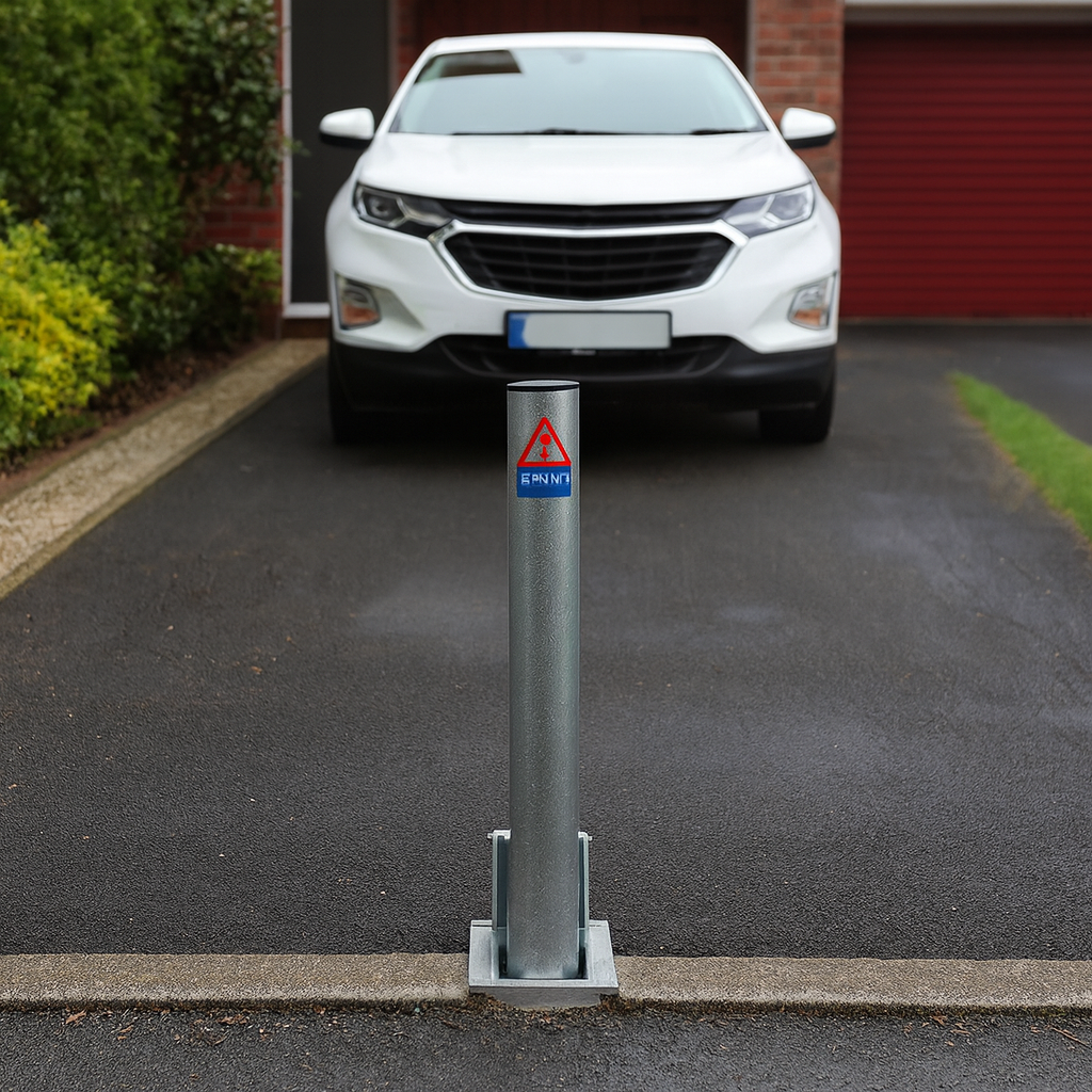 Heavy-Duty 750mm Telescopic Removable Security Bollard 4