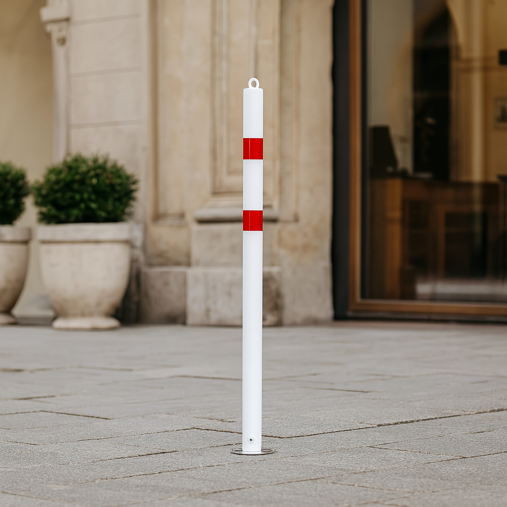 Heavy-Duty 76mm Static Steel Bollard  2