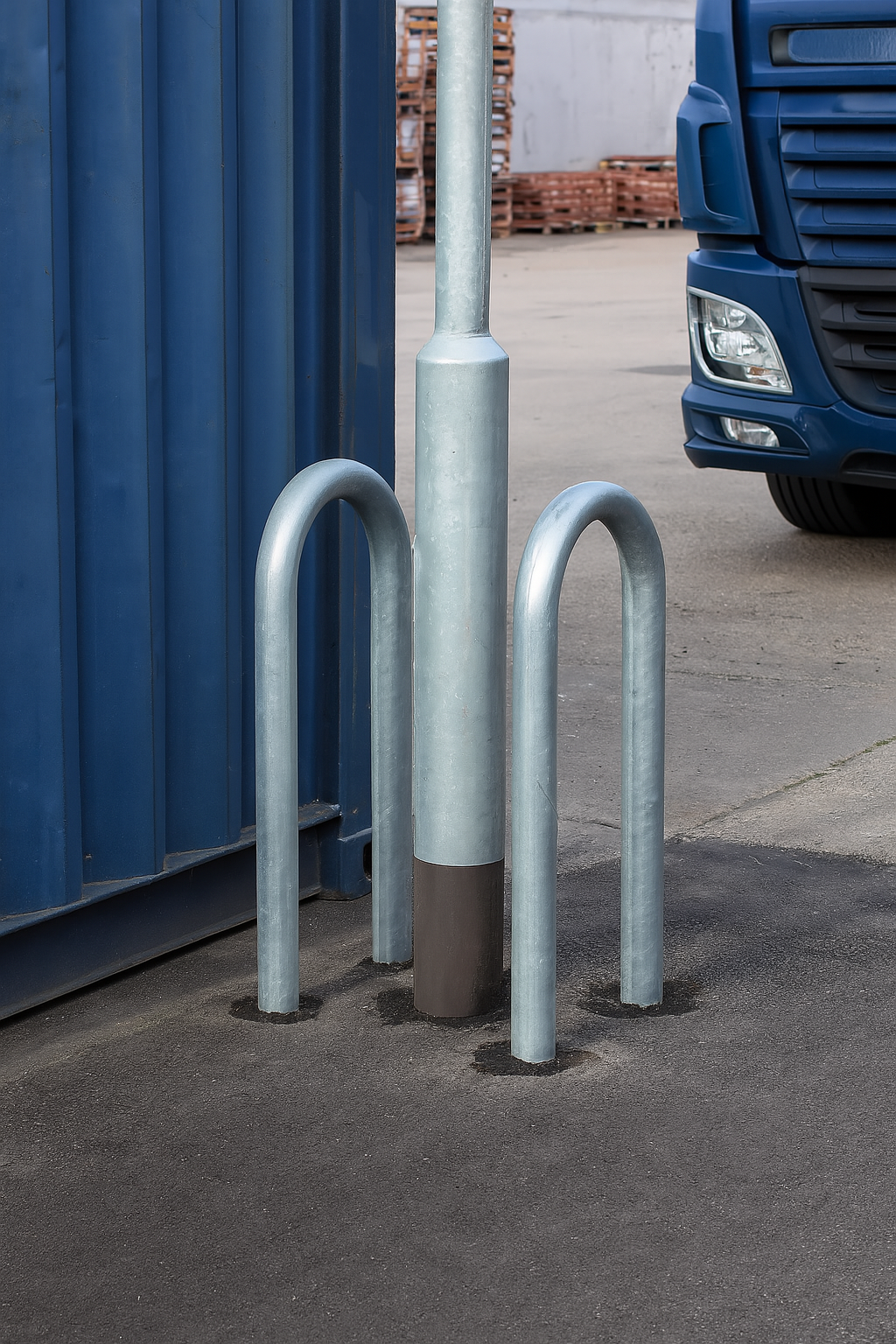 Lamp Post Protectors UK | Steel Post Guards | BarriersCo