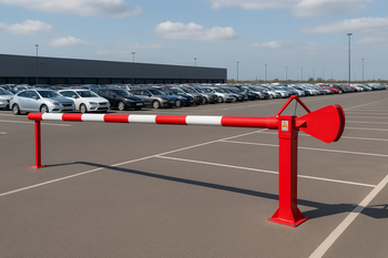 Heavy-Duty Manual Arm Barrier (6–9 Metres) – Industrial-Grade Secure Access Control for Wide Entrances