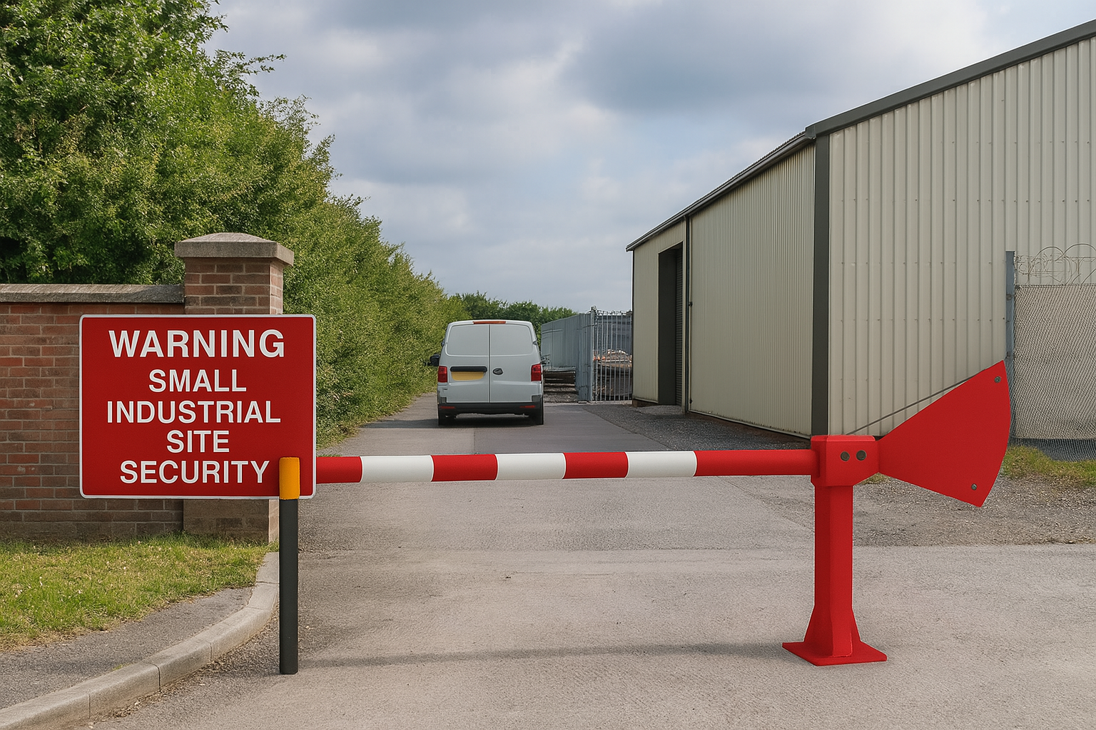 Heavy-Duty Manual Arm Barrier – 9 Metre Reach 2