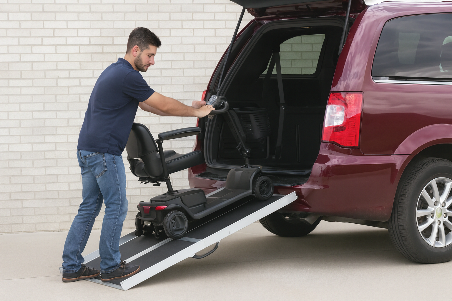  Heavy-Duty Multi-Fold Wheelchair Ramp 1
