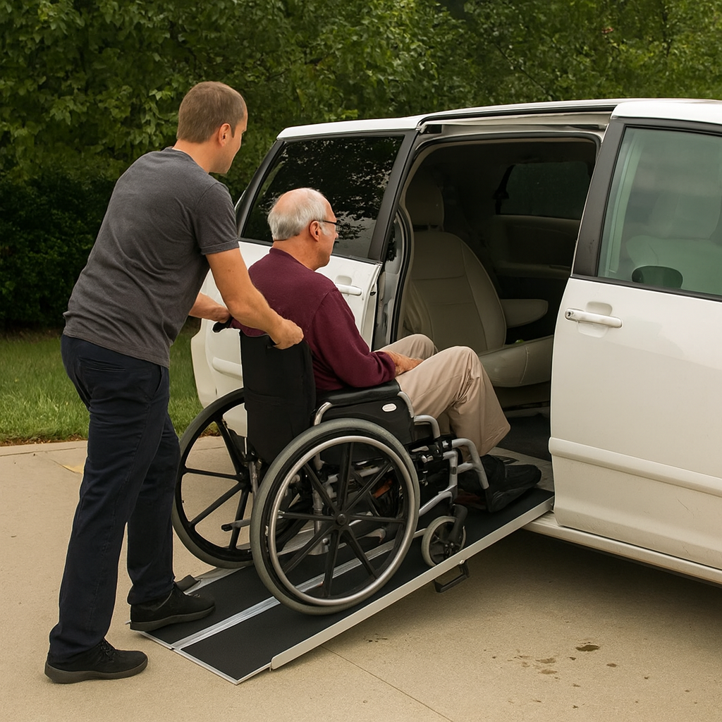 Heavy-Duty Multi-Fold Wheelchair Ramp 2