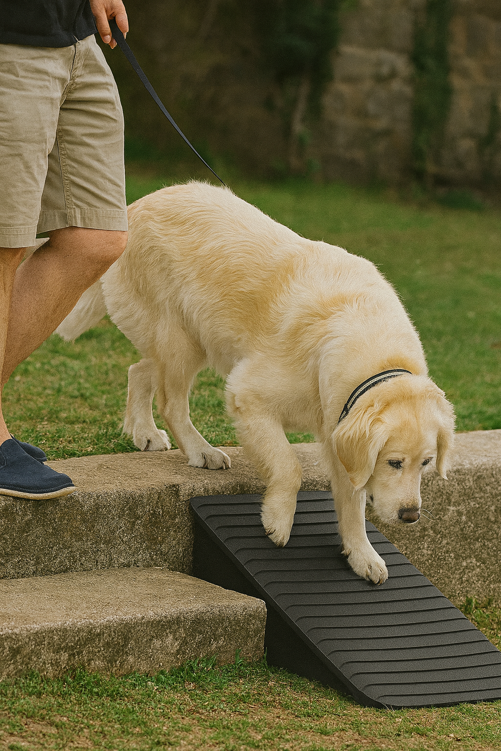 Heavy-Duty Rubber Pet Ramp 2