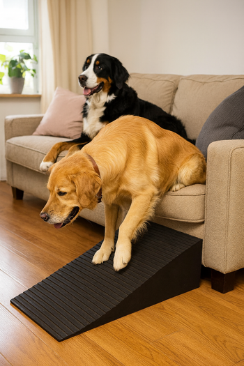 Heavy-Duty Step Ramp for Large Pets | 115-177 mm, Non-Slip Design, Long-Lasting Support