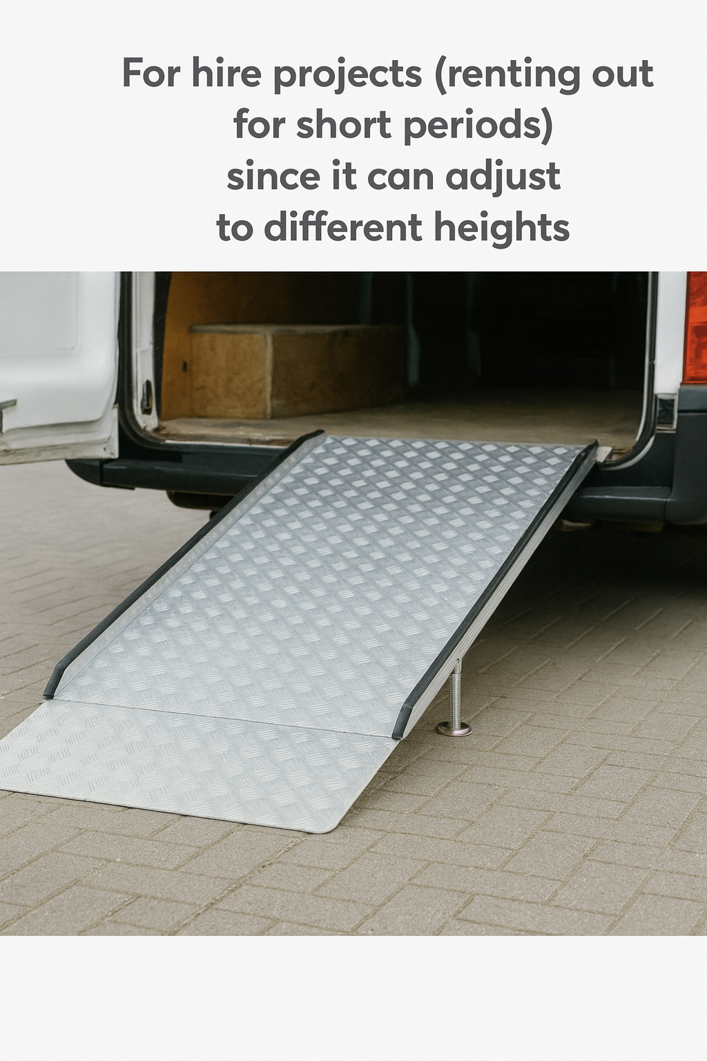 Heavy Duty Adjustable Threshold Ramp Bridge 2