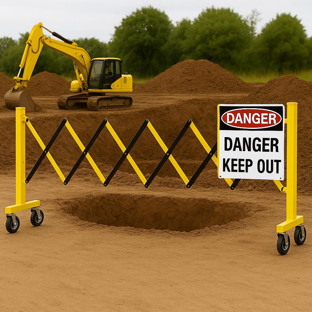 Mobile Safety Barricade 4