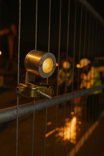 SureSafe Battery-Powered Fence Light – Ultra-Bright, Secure & Dusk-to-Dawn Operation