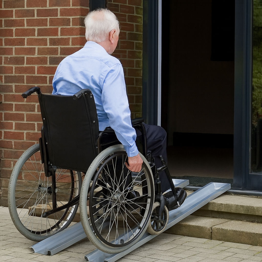 Portable Aluminium Channel Ramps 1