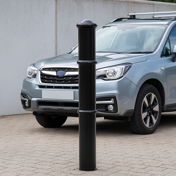 Premium 1000mm Ornamental Steel Bollard – Anti-Ram Security Post for Driveways & Commercial Premises