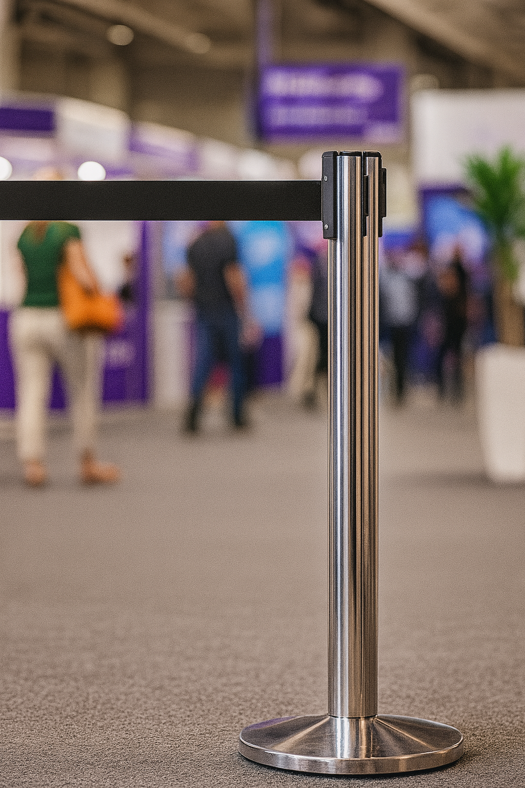 Premium Budget Retractable Barrier Post 3