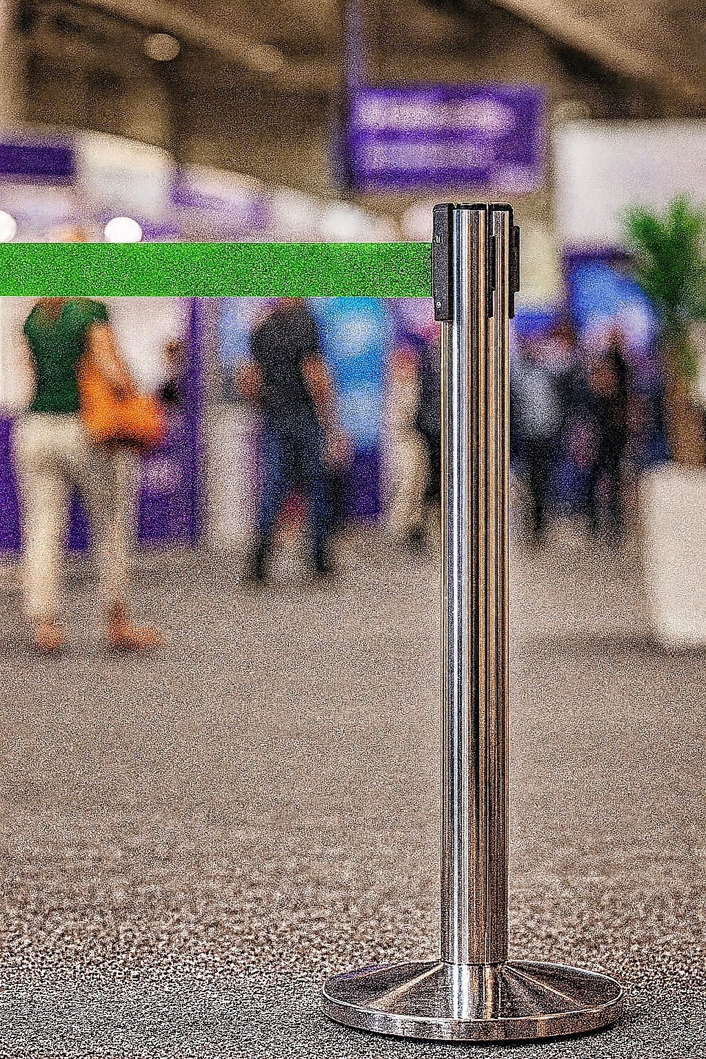 Premium Budget Retractable Barrier Post 4