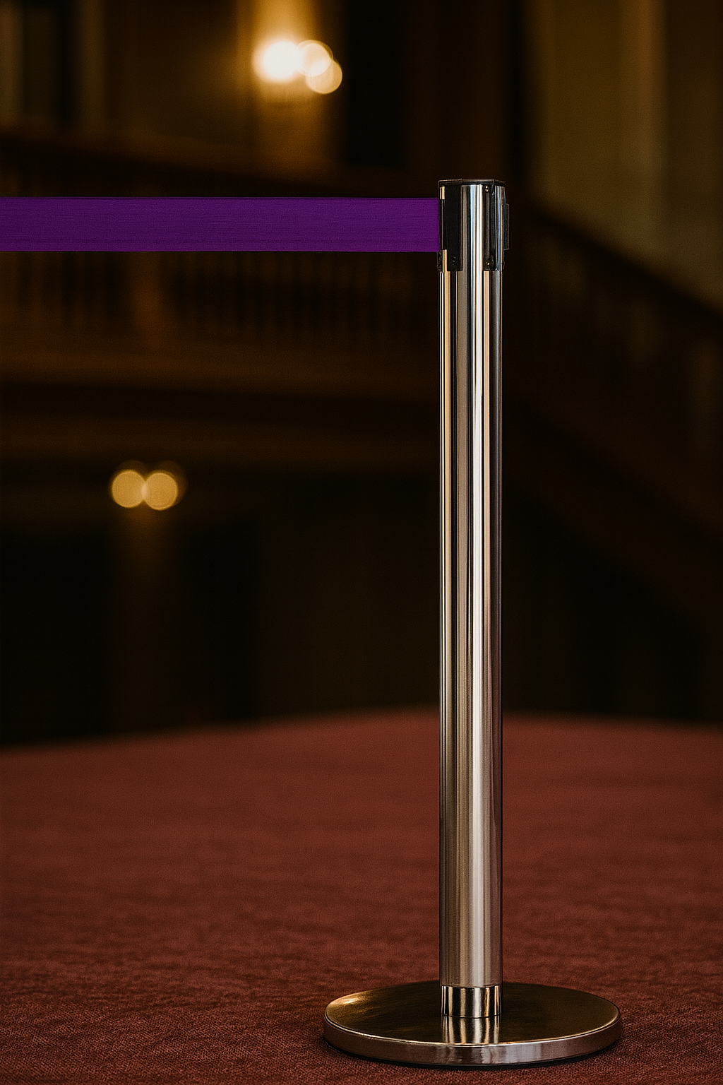 Premium Budget Retractable Barrier Post 6