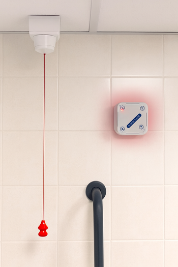 Protect 800 Long-Range Wireless Disabled Toilet Alert System – 800 m Range, Pull-Cord & Receiver Kit