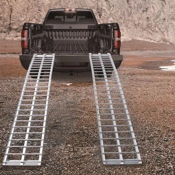 Extra-Wide Motorcycle Ramp – Available as Single, Pair, or Kit for Safe and Easy Loading