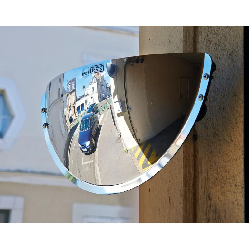 Wide-Angle Driveway Mirror Enhanced Visibility and Safety Solution 1