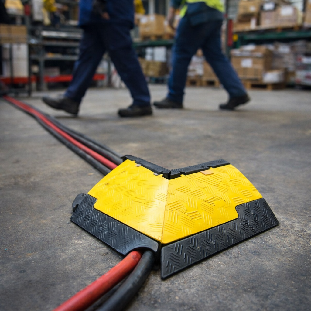 Cable Protector – 45° Curve Right – 2000kg Capacity – Pedestrian Traffic