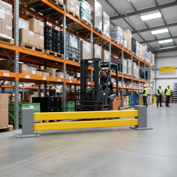 Premium Low-Level Flexible Impact Protection Barrier Beams for Machinery and Goods