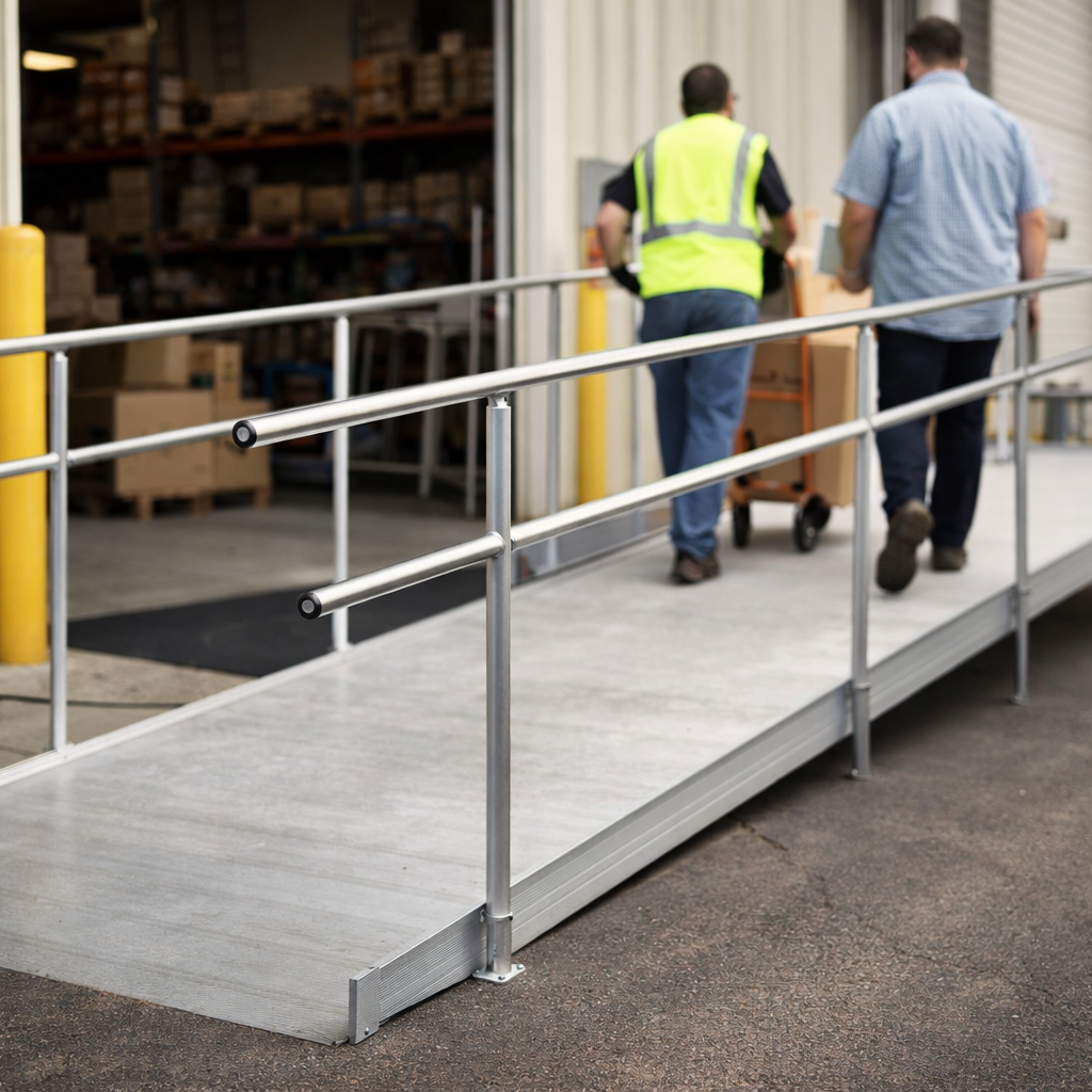 Modular Ramp Handrails – Customisable – Indoor/Outdoor Use