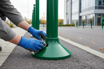 Premium Decorative Die-Cast Aluminium Base Cover for 76mm Diameter Street Furniture
