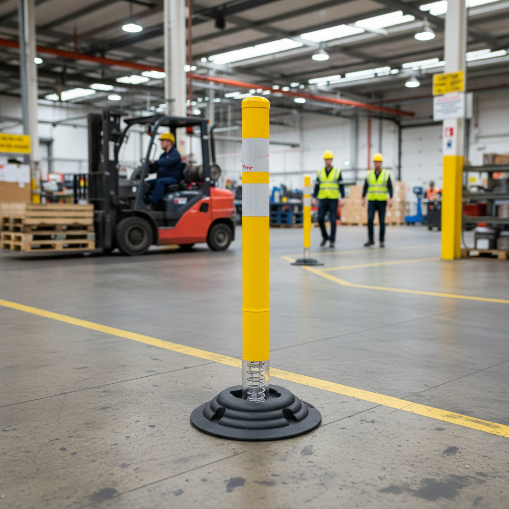 Professional Base for Glopost and Springback Posts - Easy Installation with Single Bolt Design