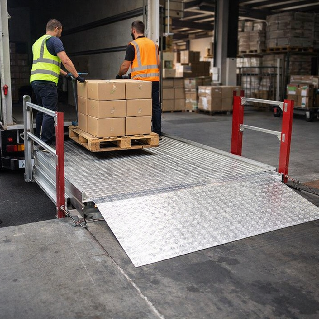 Removable Loading Bridge – 1200mm x 1250mm – 1300kg Capacity – Pallet Trucks