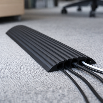 Cable Protector – 4 Channels – Non-Slip Surface – Indoor Use