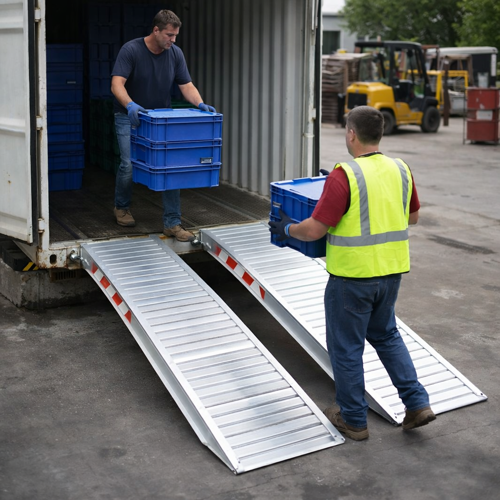 Container Ramp Images Container Ramp 495mm L x 300mm W – 3000kg Capacity