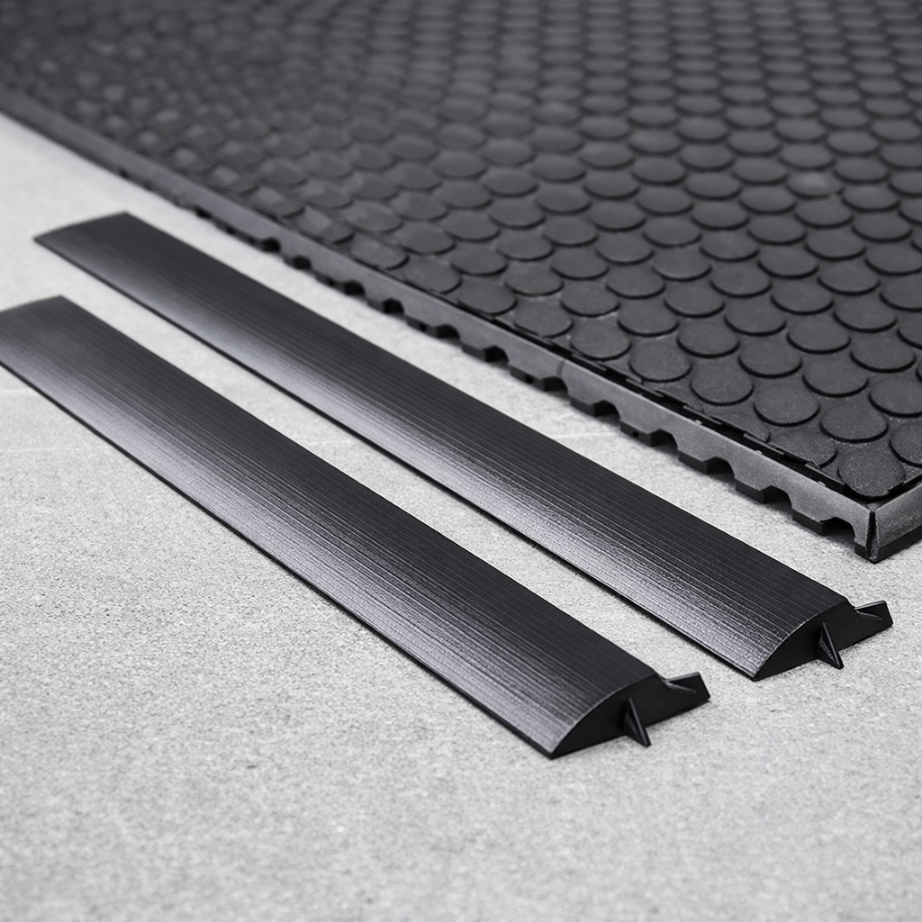 Heavy Duty Nitrile Ramp – 91 cm – Black – Industrial Use
