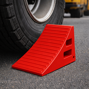 Wheel Chock – 19cm W x 17cm H x 24cm L – High-Performance – Vehicle Safety
