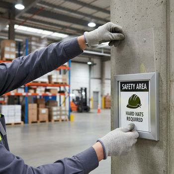 Premium A4 Acrylic Sheet for Sign Holders - Durable and Versatile Insert Panel 29.5cm x 21cm