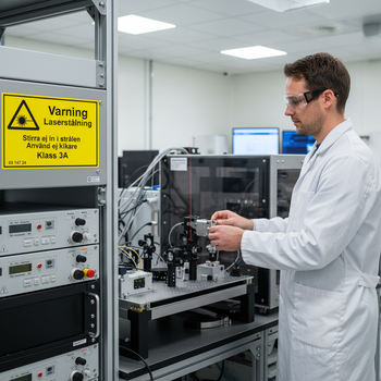 Premium Caution Sign for Laser Radiation Class 3A - Durable Materials and Easy Installation Options