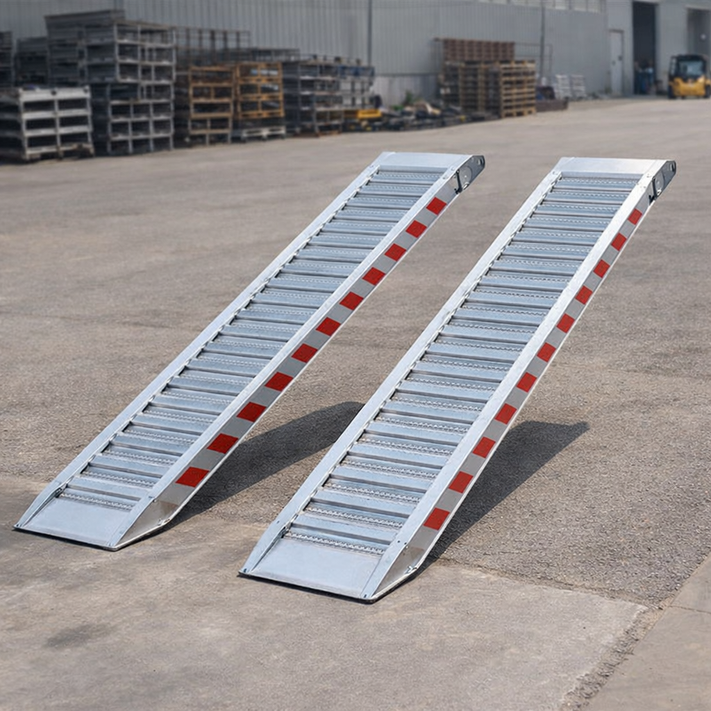 Aluminium Loading Ramps 2500mm x 300mm 3500kg Capacity