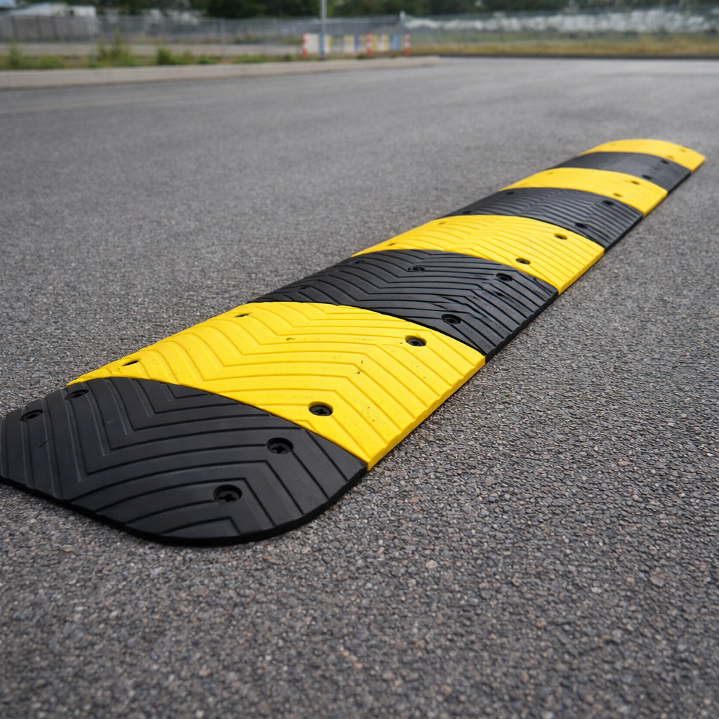 Speed Bump Kit – 75mm High x 2000mm Length – High-Visibility – Commercial