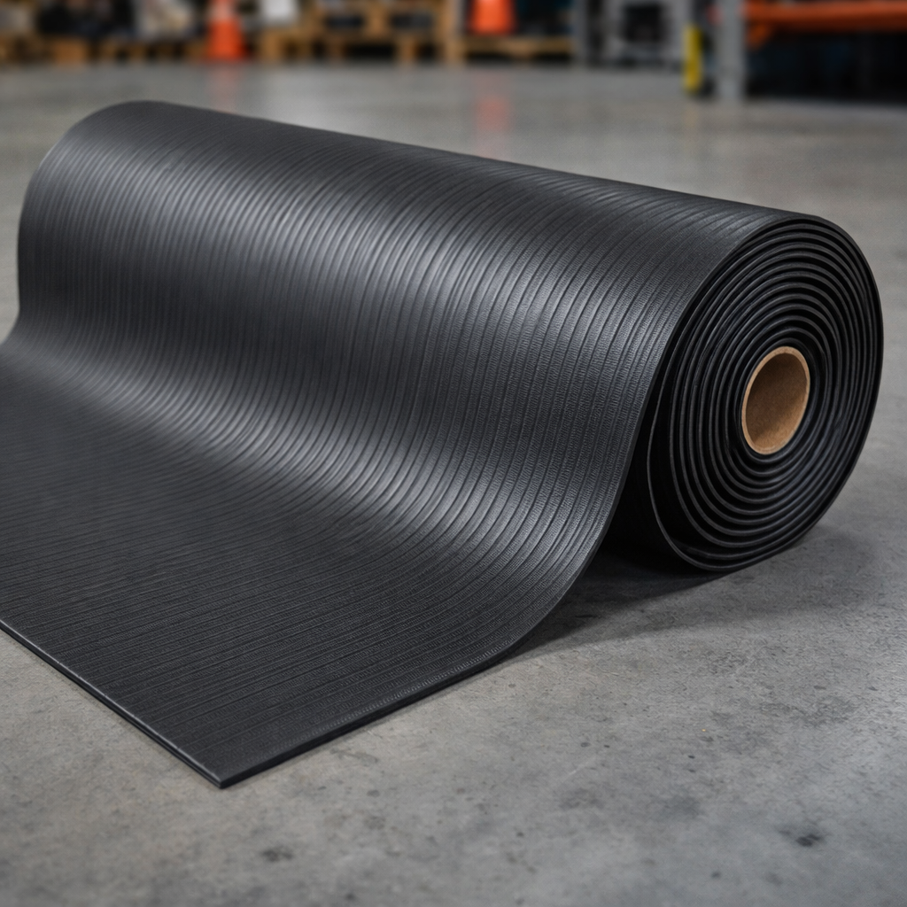 Anti-Fatigue Mat – Black – 9.4mm Thick – Light Duty