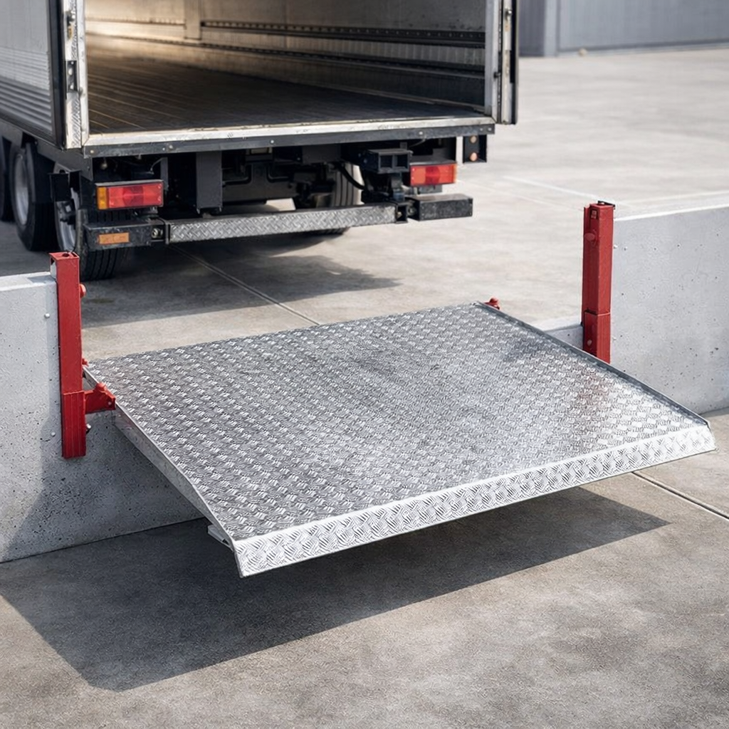 Removable Loading Bridge – 1200mm x 1250mm – 1300kg Capacity – Industrial Use