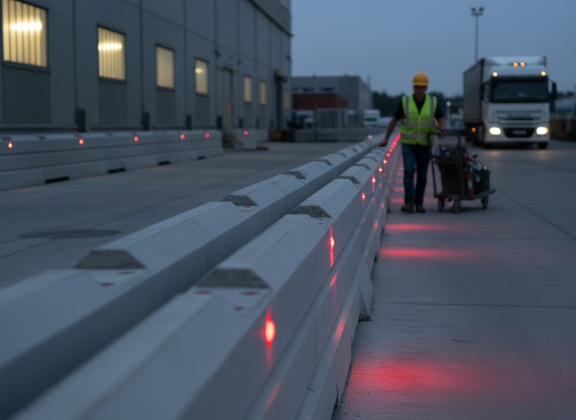 Premium Lighting Mounting Bracket for Secure Installation on Railings - High-Quality Professional Grade for Industrial and Commercial Applications