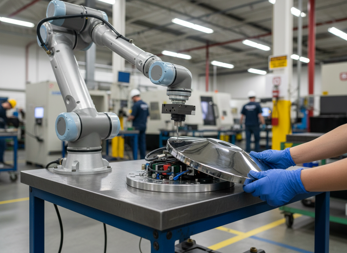 Premium Base and Coverplate for Rope Stanchion Ball Head in Mirror Finish - Durable and Stylish Design