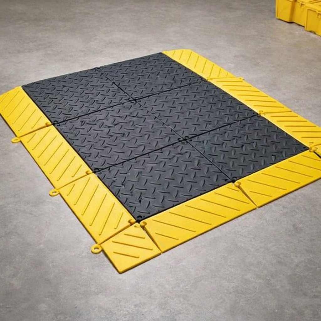 Interlocking PVC Mat Kit – 25mm Thick – Slip Resistant – Dry Areas
