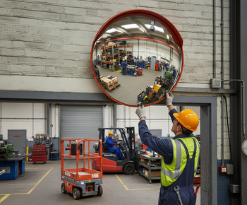 Premium Multi-Purpose Mirror Plate with Aluminum Frame - Durable, Impact Resistant, Easy Installation for Commercial Use