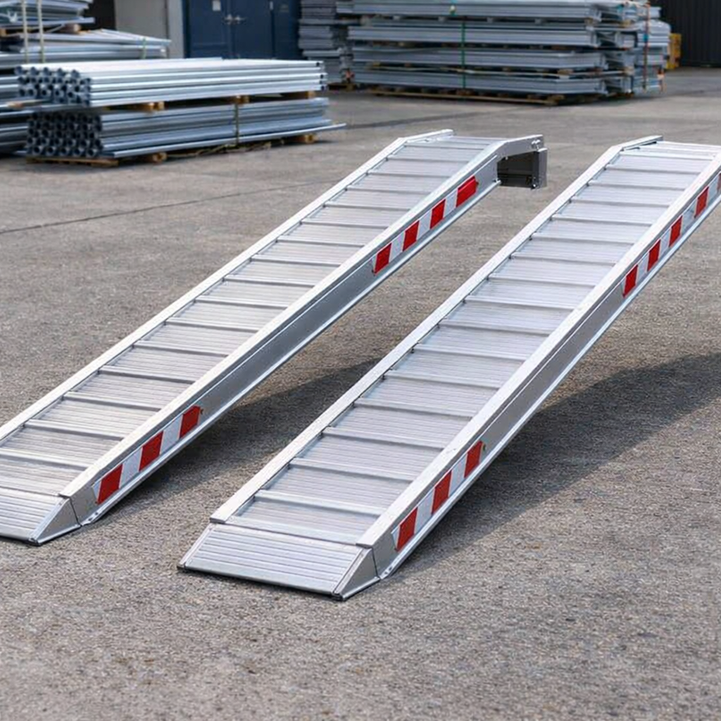 Aluminium Loading Ramps – 3500mm x 360mm – 3000kg Capacity – Plant & Mini Digger Use