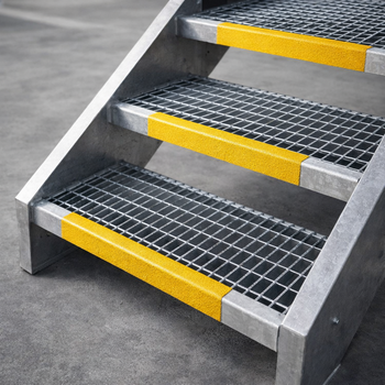 Anti-Slip Stair Nosing – 55mm Wide – Stainless Steel – Safety