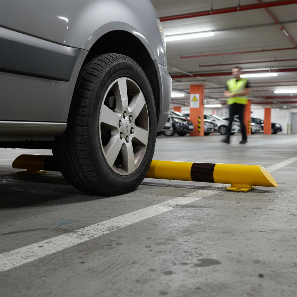 Premium Heavy Duty Anti-Nudge Bar Ø 76 mm - Quick Install, Powder-Coated Steel for Safe Indoor Use