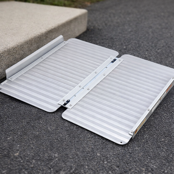 Folding Wheelchair Ramp – 2ft – Aluminium – Mobility Access