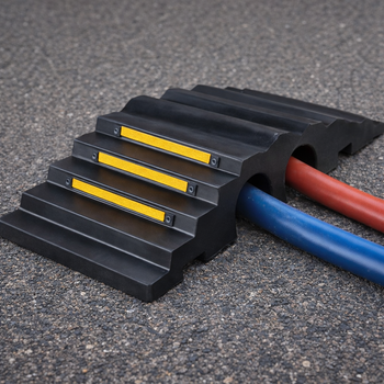 Hose Protectors – 2 Channels 90mm x 105mm – Industrial Grade – Cable Management