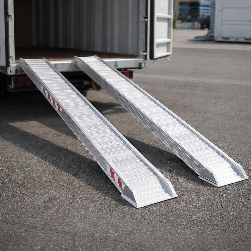 Aluminium Loading Ramp – 3000x360mm – 4500kg Capacity – Plant & Digger Use