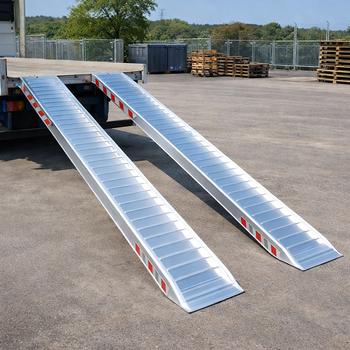 Aluminium Loading Ramps – 4000x400mm – 5150kg Capacity – Plant & Digger Use