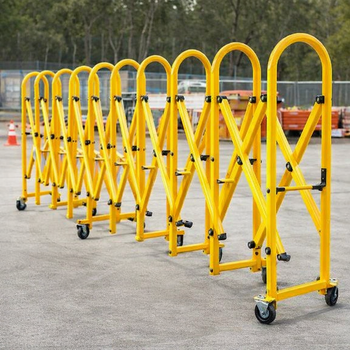 Extendable Safety Barrier – Expands to 4m – Heavy Duty – Indoor/Outdoor