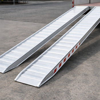 Extra Wide Aluminium Loading Ramps – 3000x400mm – 6000kg Capacity – Plant & Mini Digger